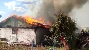 Malatya'da Ev Yangını Paniğe Neden Oldu