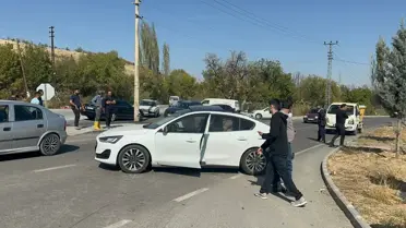 Malatya'da Zincirleme Kaza