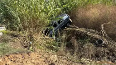 Manavgat'ta Otomobil Kazası: 2 Yaralı