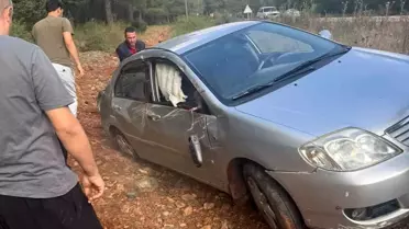 Osmaniye'de Direksiyon Hakimiyetini Kaybeden Araç Şarampole Uçtu: 1 Yaralı