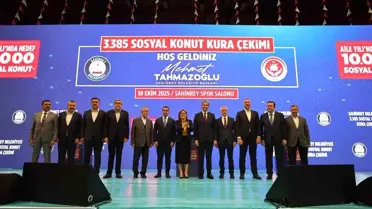 Şahinbey'de 3 bin 385 sosyal konutun kura heyecanı