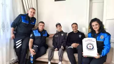 Samet'in Polis Üniforması Hayali Gerçekleşti