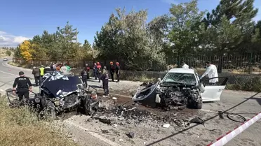 Sivas'ta Trafik Kazası: 1 Ölü, 1 Ağır Yaralı