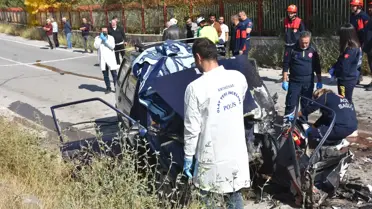 Sivas'ta Trafik Kazası: 1 Ölü, 1 Yaralı