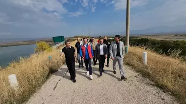 Suluova'da Muhtarlar Günü Yürüyüşü