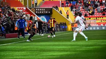 Samsunspor'un İlk Yarıda Üstünlüğü