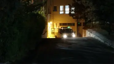 Darende'de İşçi Yüksekten Düştü