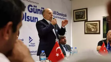 Yüreğir Belediye Başkanı Ali Demirçalı'dan Muhtarlara Destek