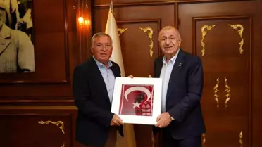 Ümit Özdağ, Honaz Belediyesi'ni Ziyaret Etti