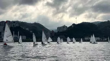 Cumhuriyet Bayramı Coşkusuyla Yelken Yarışları Trabzon'da Yapıldı