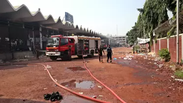 Havalimanındaki Yangın 21 Uçuşu Etkiledi