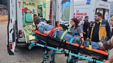 Nazilli'de Uçurum Çökmüş Kamyonet: 3 Yaralı
