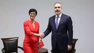 Fidan, Lüksemburg'da AB Komiseri ile Görüştü