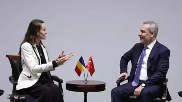 Fidan, Lüksemburg'da Romanya Bakanı ile Görüştü