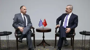 Fidan-Gerapetritis Görüşmesi Lüksemburg'da