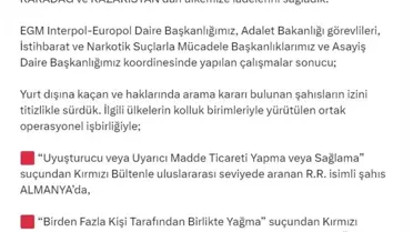 Türkiye'ye İade Edilen Suçlular