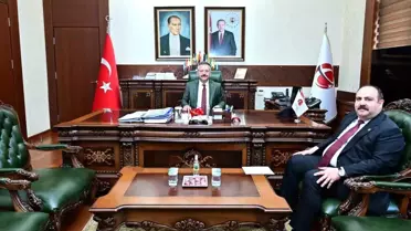 İnönü Belediye Başkanı Hamamcı, Vali Aksoy'a Projeleri Tanıttı