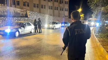 Besni'de Polis Uygulamaları Sürüyor