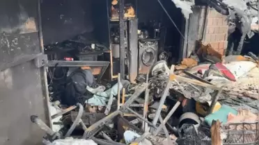 Beyoğlu'nda Kundaklama Yangını