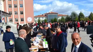 Beypazarı'nda 'Bir Okul, Bin Umut Gazze' Hayır Panayırı Düzenlendi