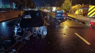 Bilecik'te Trafik Kazası: 2 Yaralı