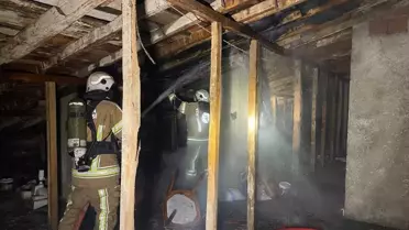 Mudanya'da Yangın Çıkaran Şüpheli Tutuklandı