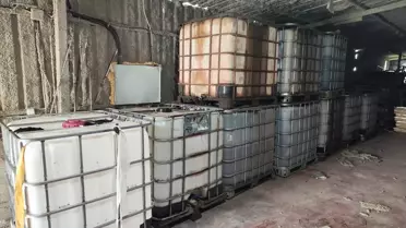 Mudanya'da Kaçak Yağ Operasyonu