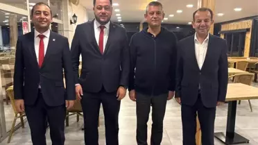 Özgür Özel, Bolu İl Başkanı Karagöz'ü Tebrik Etti