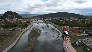 Osmancık'ta Kauçuk Savak Projesi Temel Atıldı