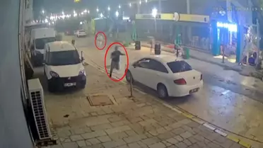 Serik'teki Silahlı Kavga Kamerada