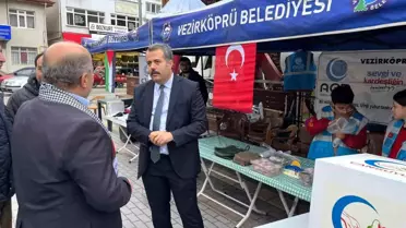 Vezirköprü'de Gazze İçin Hayır Çarşısı