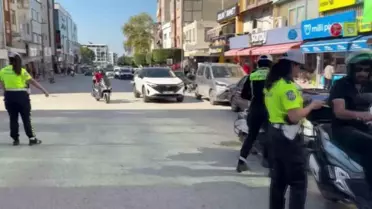 Hatay'da Motosikletler Üzerine Denetim