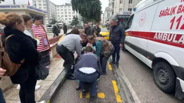 Samsun'da Fenalaşan Vatandaşa Yardım