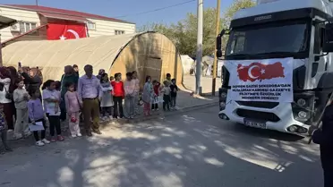 Kahramanmaraş'tan Gazze'ye 3 Tır Yardım