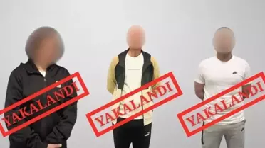 Kırmızı bültenle aranan üç şüpheli Türkiye'ye iade edildi