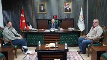 Havvanur Kethüda'dan Rektör Aşıkkutlu'ya Ziyaret