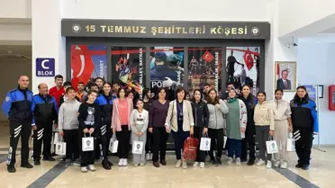 Özel Öğrenciler Kütahya Emniyetini Ziyaret Etti