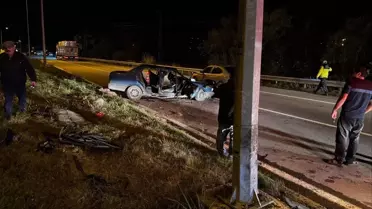 Alaçam'da Kaza: Sürücü Yaralı