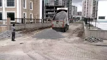 Söke'de Yeni Hükümet Binası Çevresinde Yol Düzenleme Çalışmaları Başladı