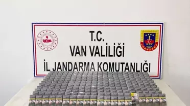 Başkale'de Gümrük Kaçağı Sigara Operasyonu