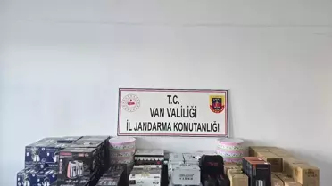 Başkale'de Gümrük Kaçağı Malzeme Ele Geçirildi