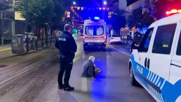 Isparta'da Yaya Kadına Trafik Kazası