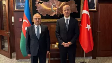 YÖK Başkanı Bakü'de Büyükelçiliği Ziyaret Etti