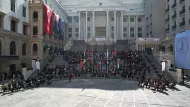 MGÜ'nden 'Can Filistin' Korosu