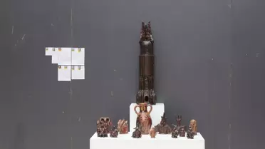 İshak Paşa Sarayı'nda Seramik Sergisi Açıldı