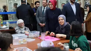 Fatma Betül Sayan Kaya, Engelliler Sarayı ve Vefahane Yaşam Merkezi'ni Ziyaret Etti