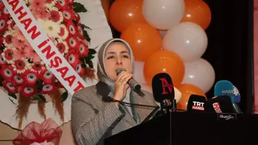 AK Parti Genel Merkez Kadın Kolları Başkanı Ercan, Sivas'ta Konuştu Açıklaması