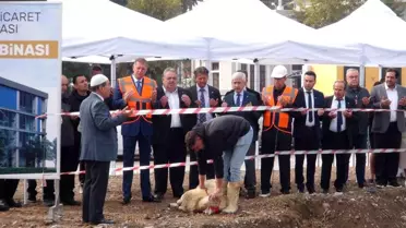 Manisa Ticaret Borsası 100. Yılında Modern Hizmet Binasının Temelini Attı
