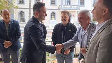 Kaymakam Çelik Muhtarlarla Bir Araya Geldi