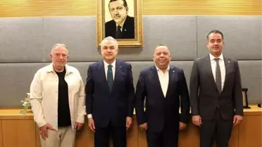 CHP'li Başkanların AK Parti Milletvekiline Sürpriz Ziyareti